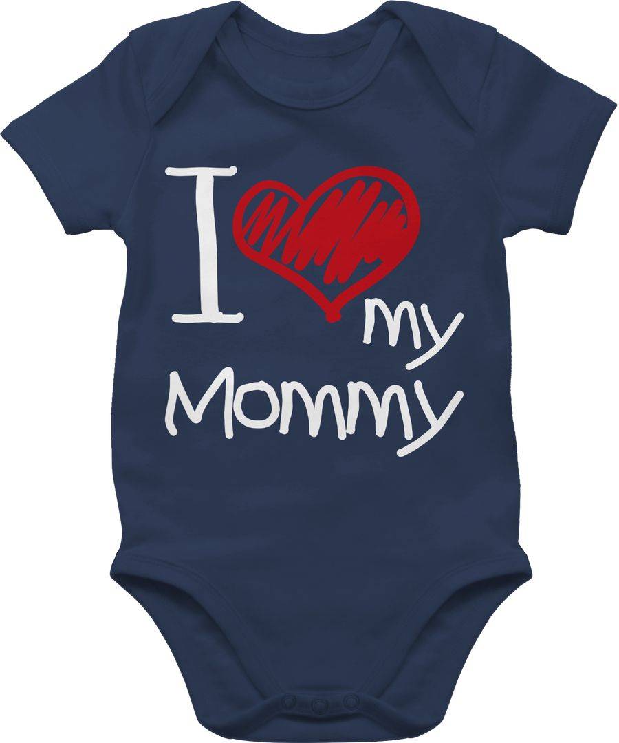 Shirtracer I love my Mommy weiß: T-Shirt Rucksack Shirtracer