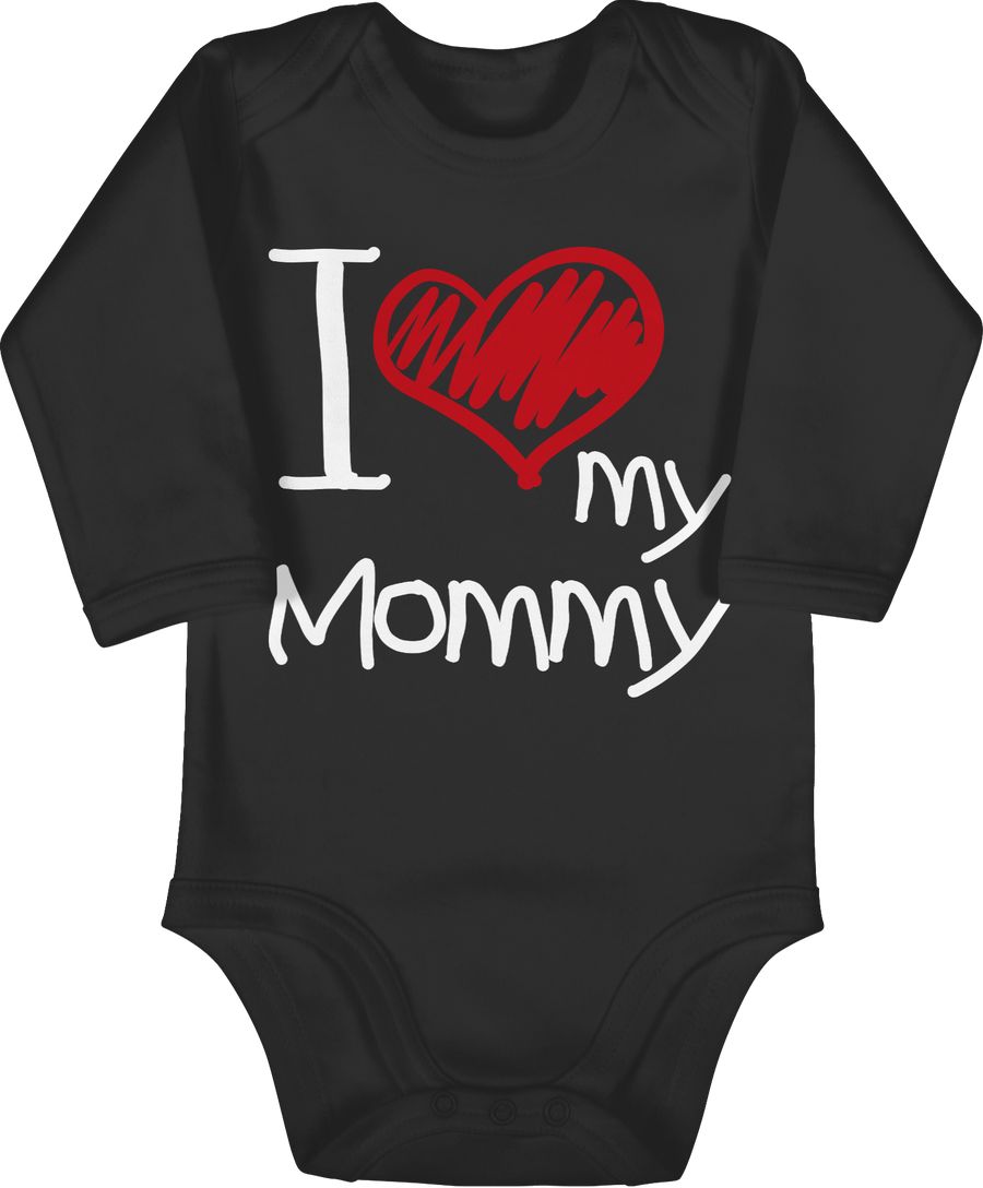 Shirtracer I love my Mommy weiß: T-Shirt Rucksack Shirtracer