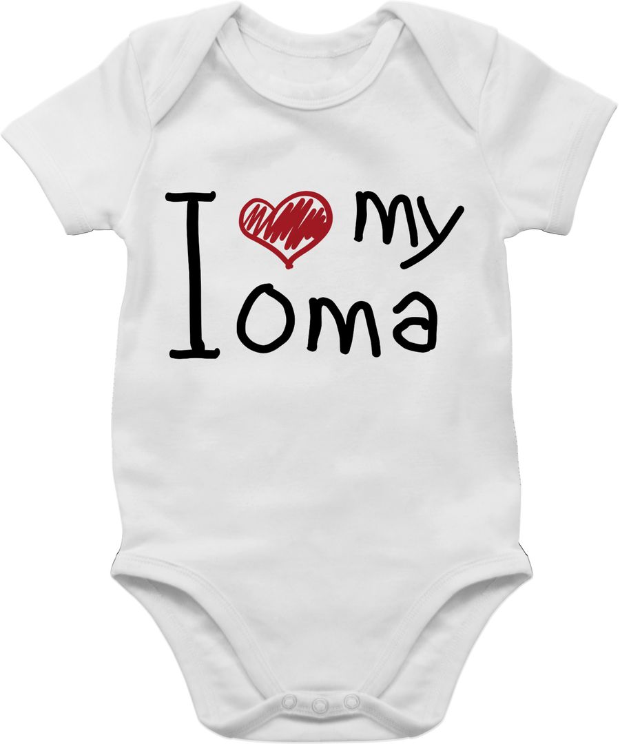 Shirtracer I love my Oma: Tshirt Turnbeutel Shirtracer