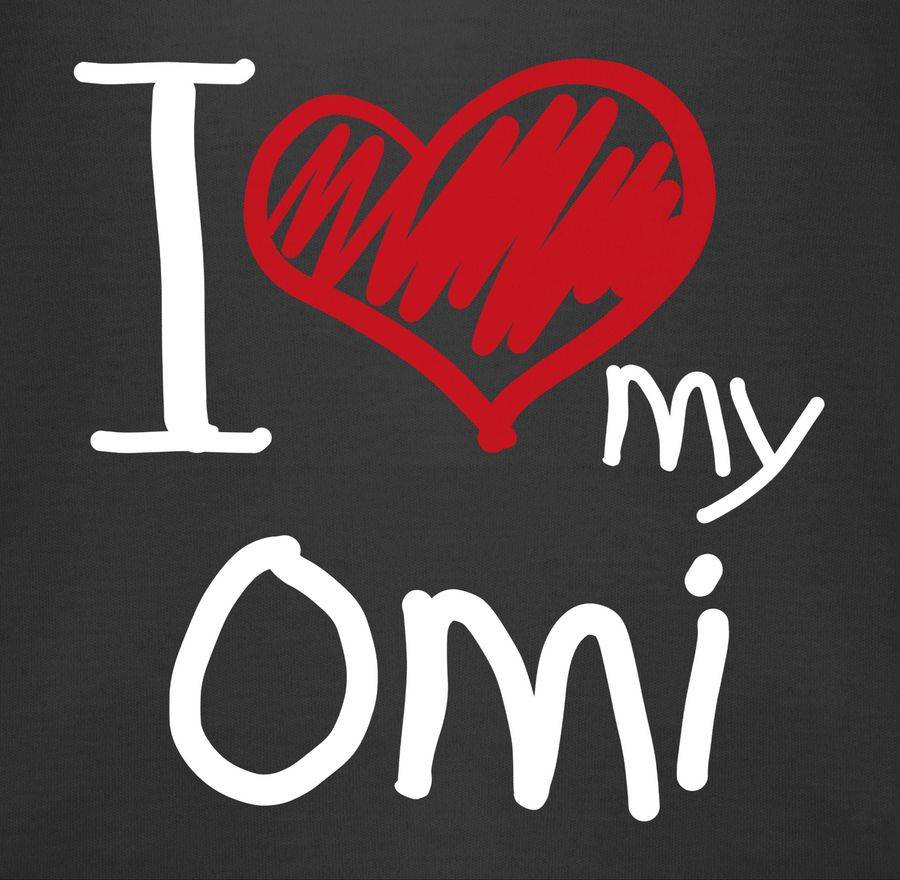 Shirtracer I Love My Omi: Tshirt Rucksack Shirtracer