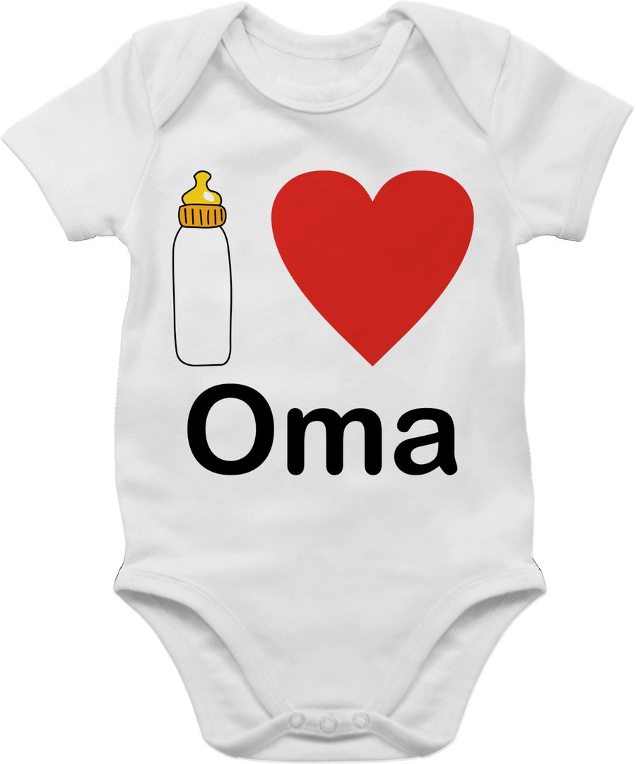 Shirtracer I love Oma Nuckelflasche Shirts & Mehr Shirtracer