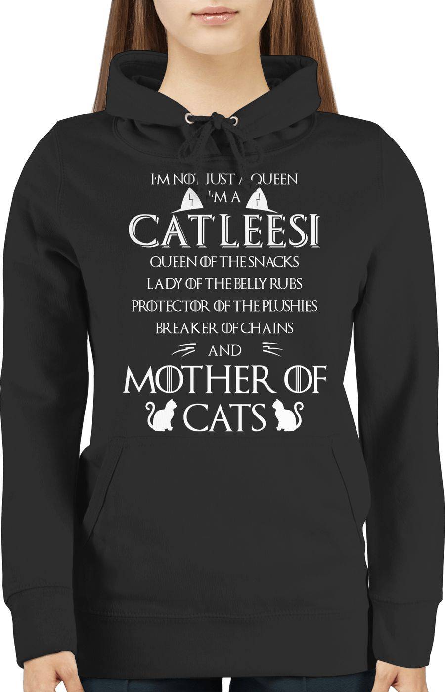 Shirtracer I'm A Catleesi: T-Shirt Turnbeutel Shirtracer