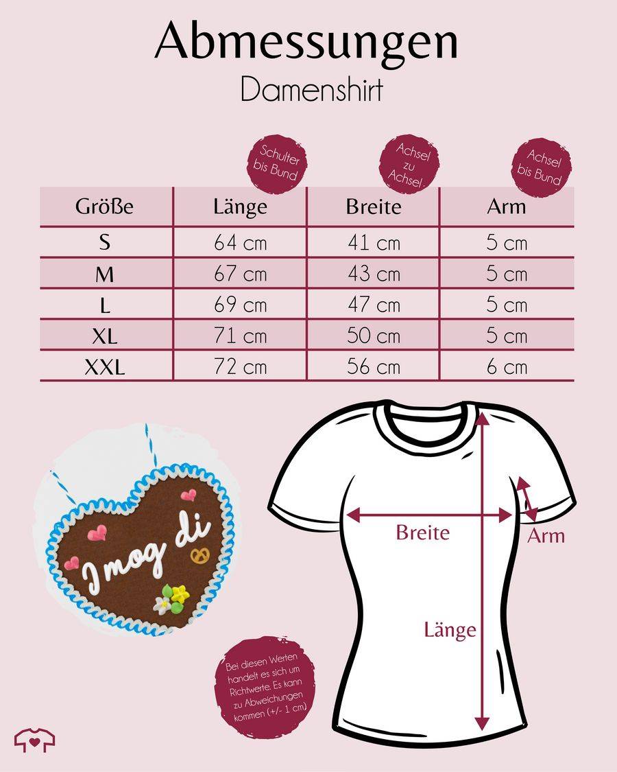 Shirtracer I Mog Di - Lebkuchenherz - Gänseblümchen Butterblume Herzen Shirts & Mehr Shirtracer