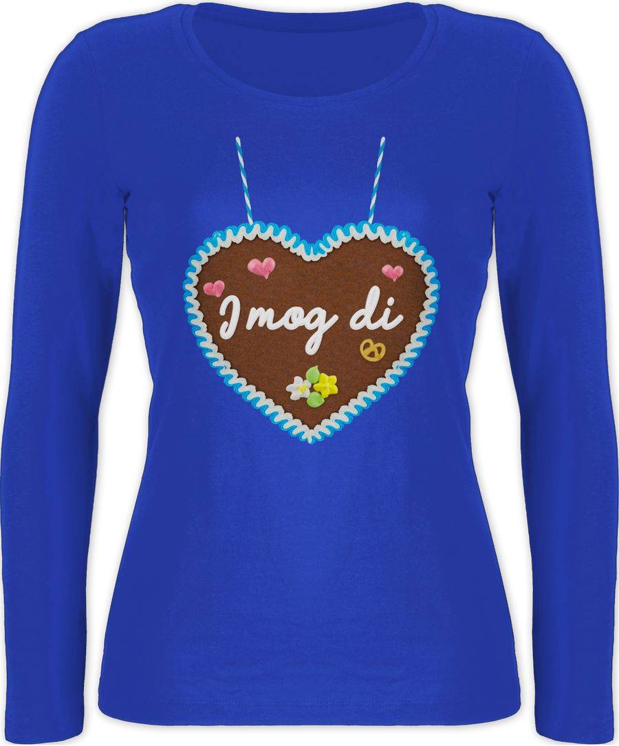 Shirtracer I mog di - Lebkuchenherz - Gänseblümchen Butterblume Herzen Shirts & Mehr Shirtracer