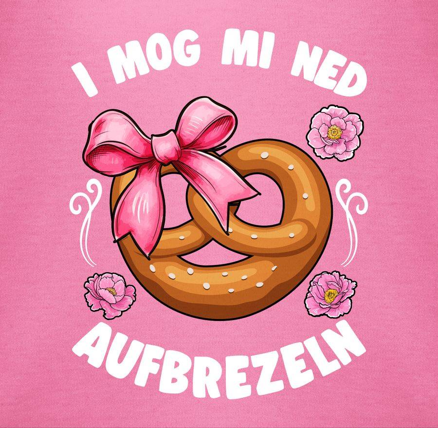 Shirtracer I Mog Mi Ned Aufbrezeln: T-Shirt Turnbeutel Shirtracer
