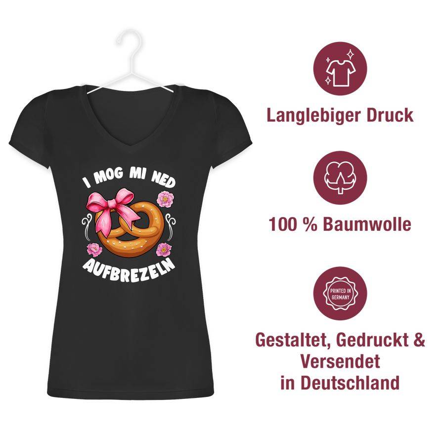 Shirtracer I Mog Mi Ned Aufbrezeln: T-Shirt Turnbeutel Shirtracer
