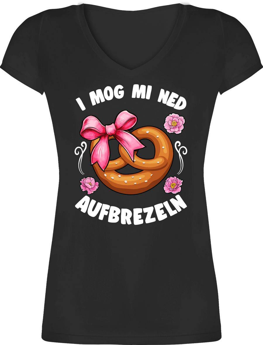 Shirtracer I mog mi ned aufbrezeln: T-Shirt Turnbeutel Shirtracer