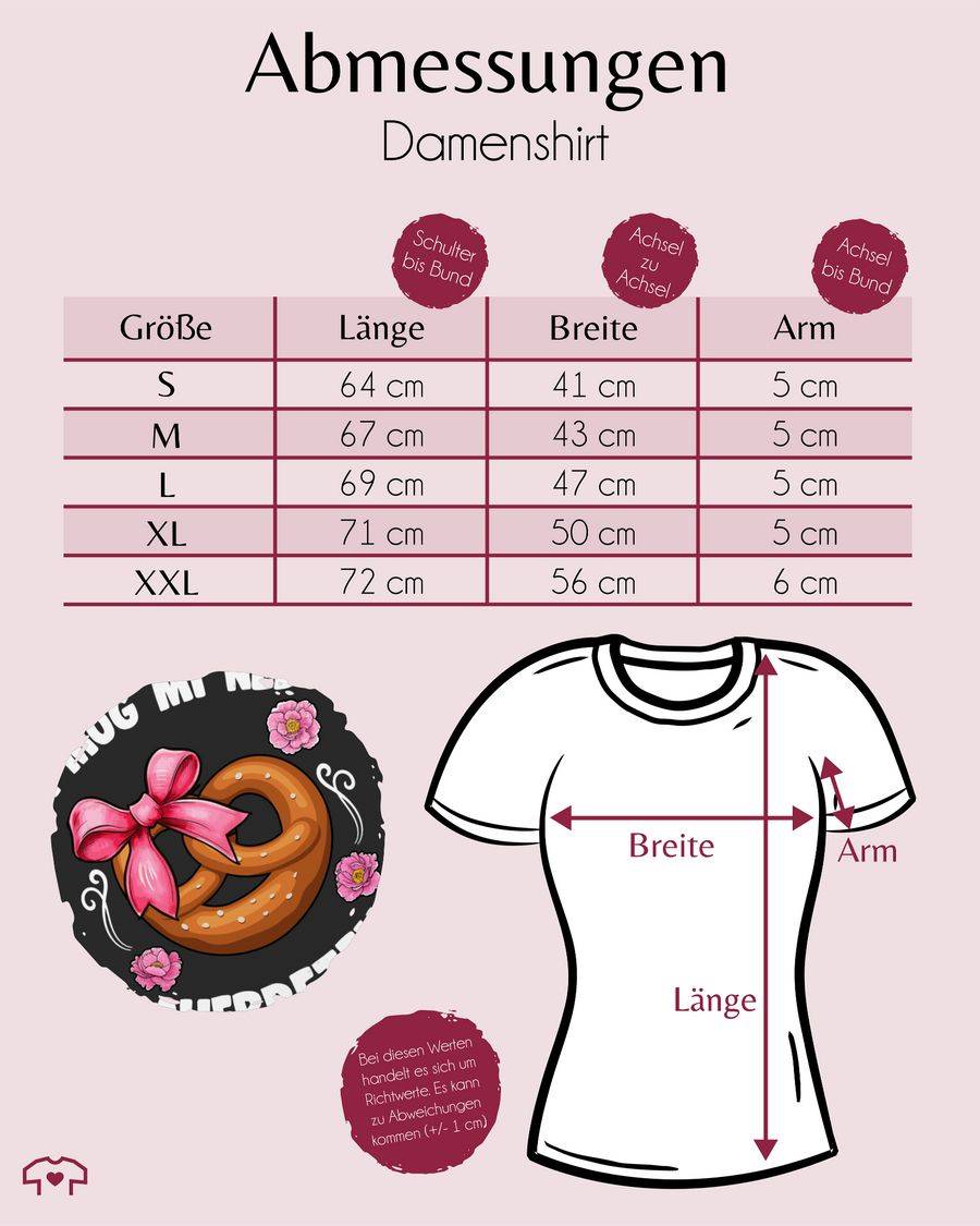 Shirtracer I Mog Mi Ned Aufbrezeln: T-Shirt Turnbeutel Shirtracer