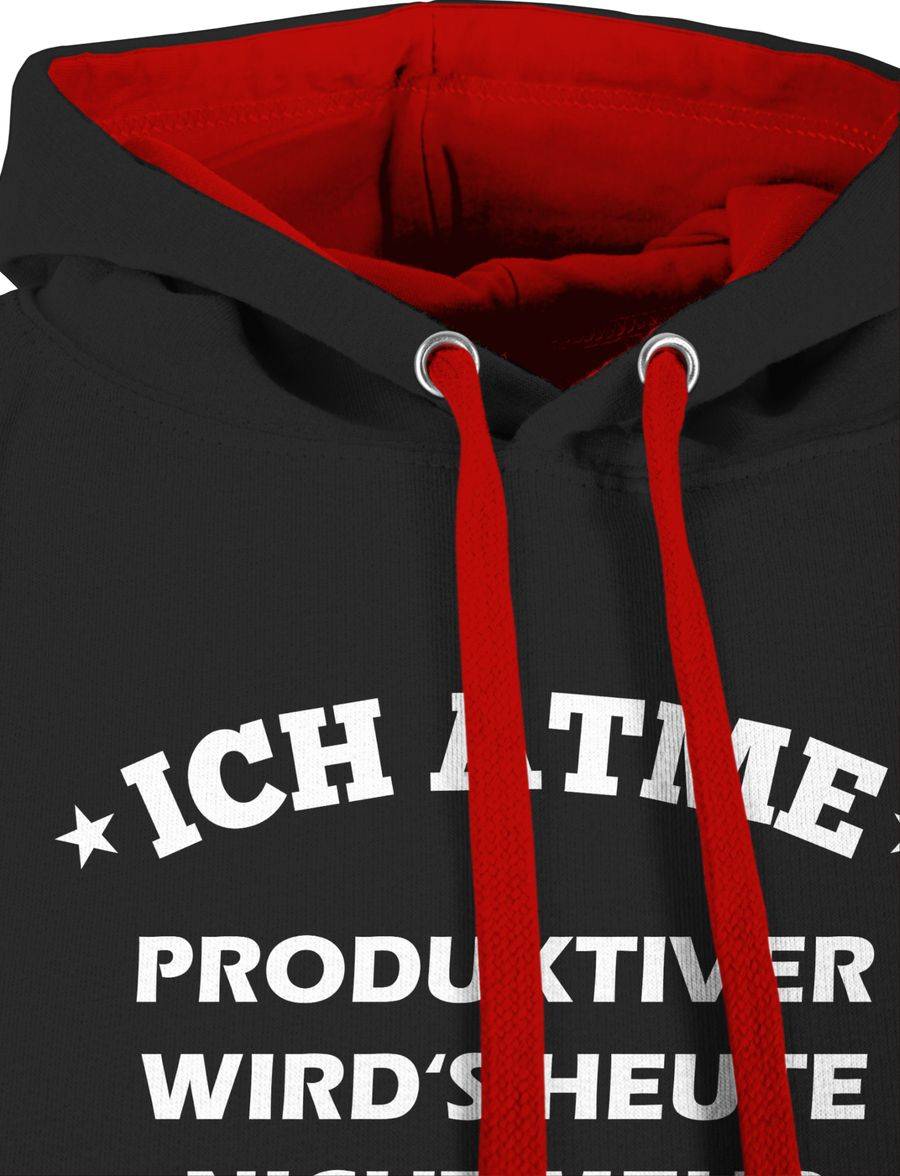 Shirtracer Ich Atme Produktiver Wird Es Heute Nicht Mehr: Tshirt Rucksack Shirtracer
