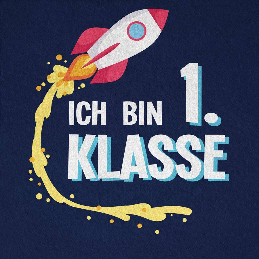 Shirtracer Ich Bin 1. Klasse Rakete Shirts & Mehr Shirtracer
