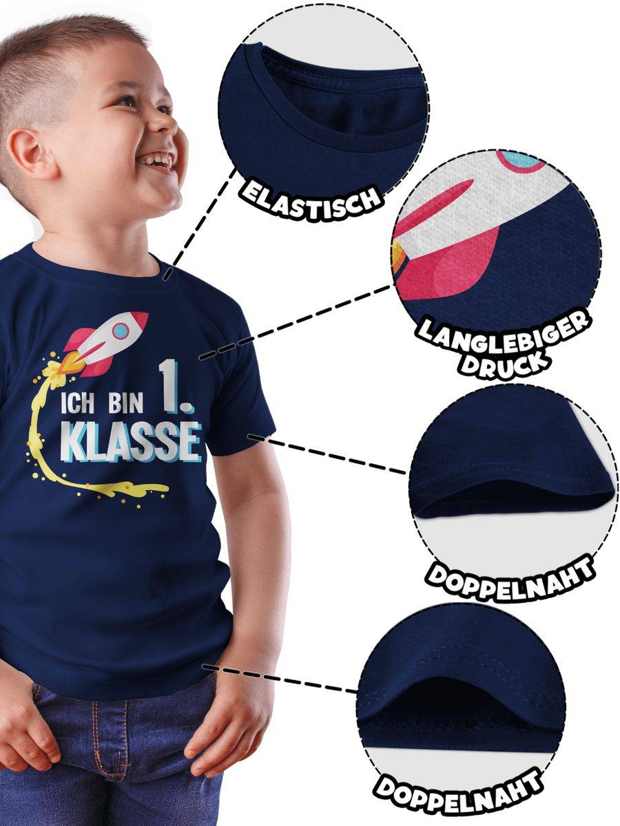 Shirtracer Ich Bin 1. Klasse Rakete Shirts & Mehr Shirtracer