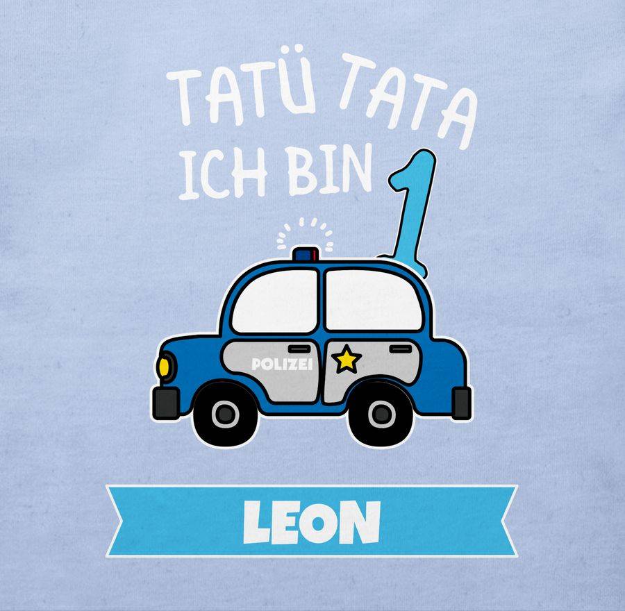 Shirtracer Ich Bin 1 Polizei TatüTata Ich Werde 1 Polizeiauto: Tshirt Gym Bag Shirtracer