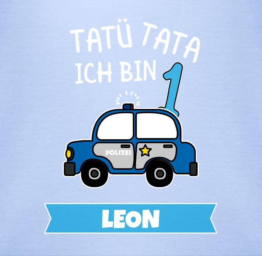 Shirtracer Ich Bin 1 Polizei TatüTata Ich Werde 1 Polizeiauto: Tshirt Gym Bag Shirtracer