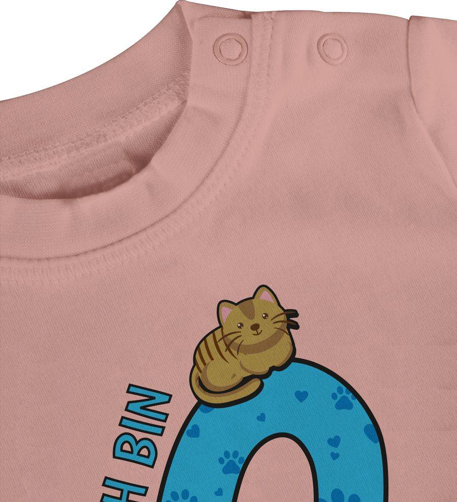 Shirtracer Ich Bin 2 - Name Und Lustige Katzen Bilder Zum Zweiten: Tshirt Turnbeutel Shirtracer