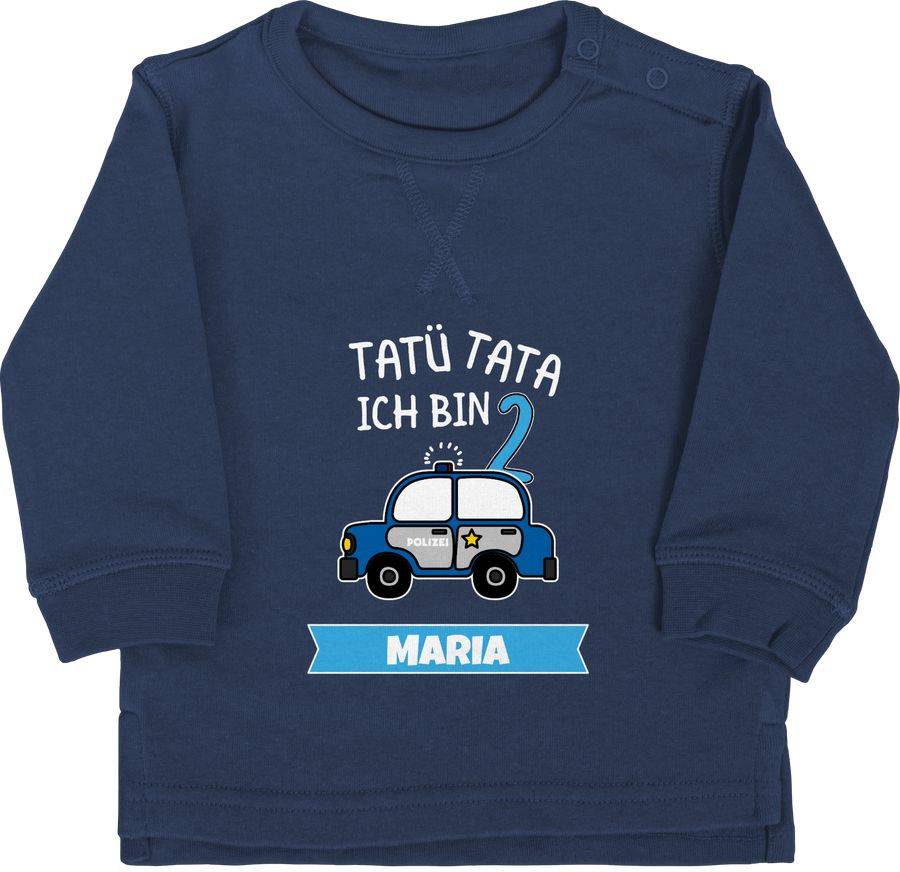 Shirtracer Ich bin 2 Polizei TatüTata ich werde 2 Polizeiauto: T-Shirt Rucksack Shirtracer