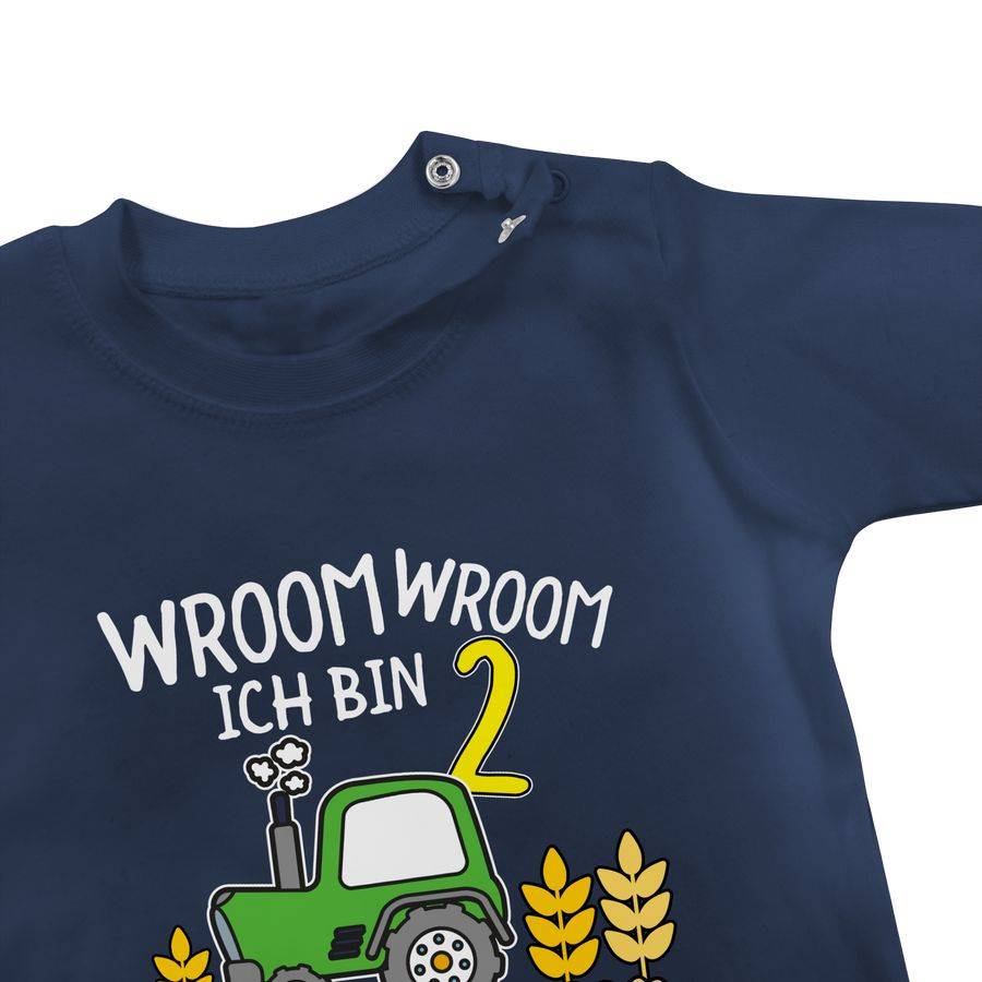 Shirtracer Ich Bin 2 Traktor Trecker Ich Werde 2 Bulldog: Tshirt Gym Bag Shirtracer