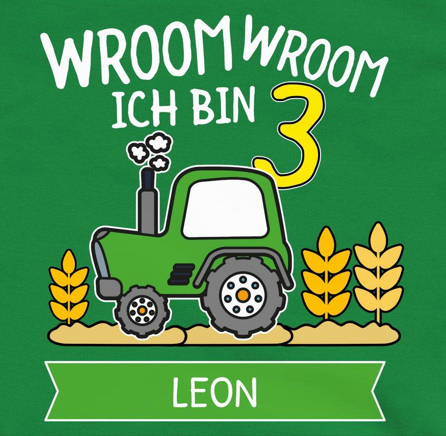 Shirtracer Ich Bin 3 Traktor Trecker Ich Werde 3 Bulldog Shirts & Mehr Shirtracer