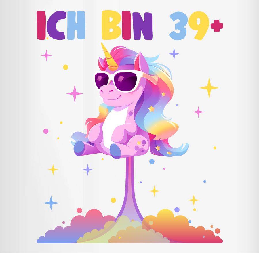 Shirtracer Ich Bin 39+ - 39 Plus: T-Shirt Rucksack Shirtracer