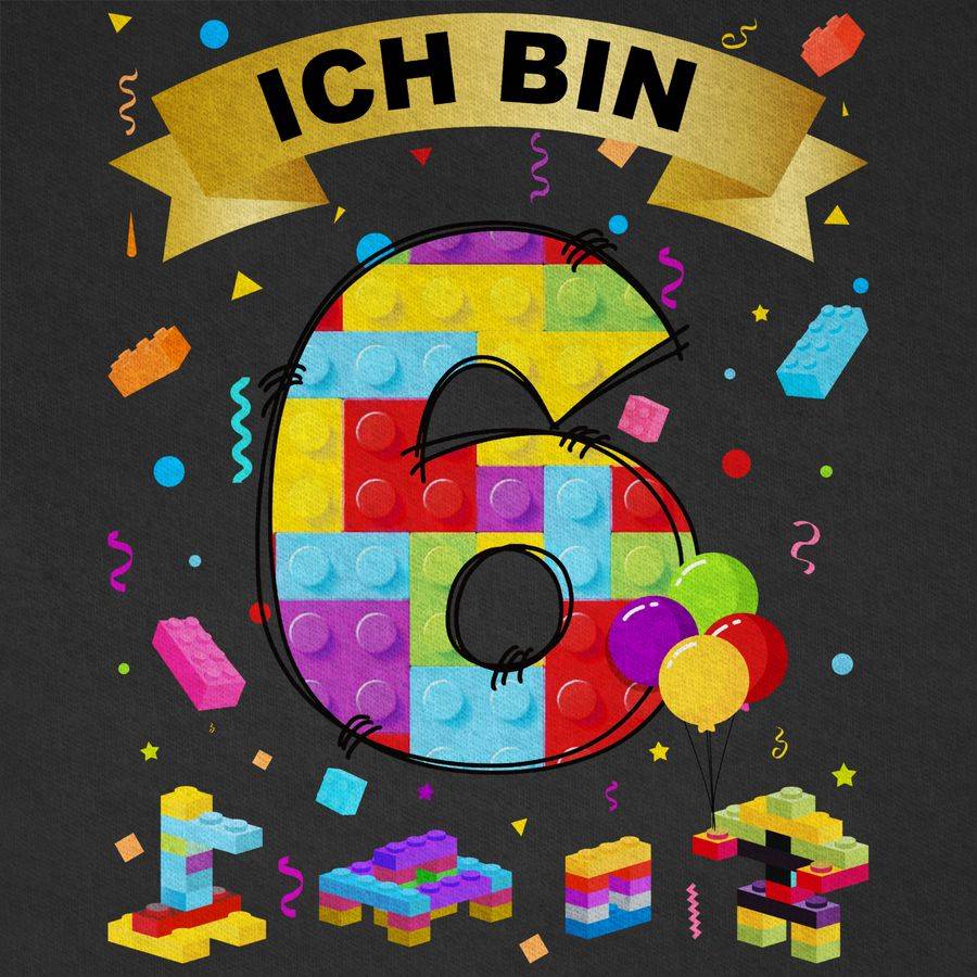 Shirtracer Ich Bin 6 Bausteine: T-Shirt Gym Bag Shirtracer