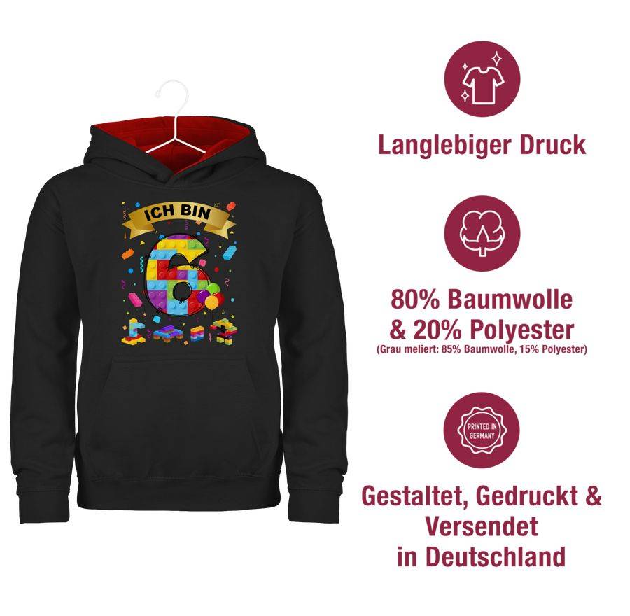 Shirtracer Ich Bin 6 Bausteine: T-Shirt Gym Bag Shirtracer