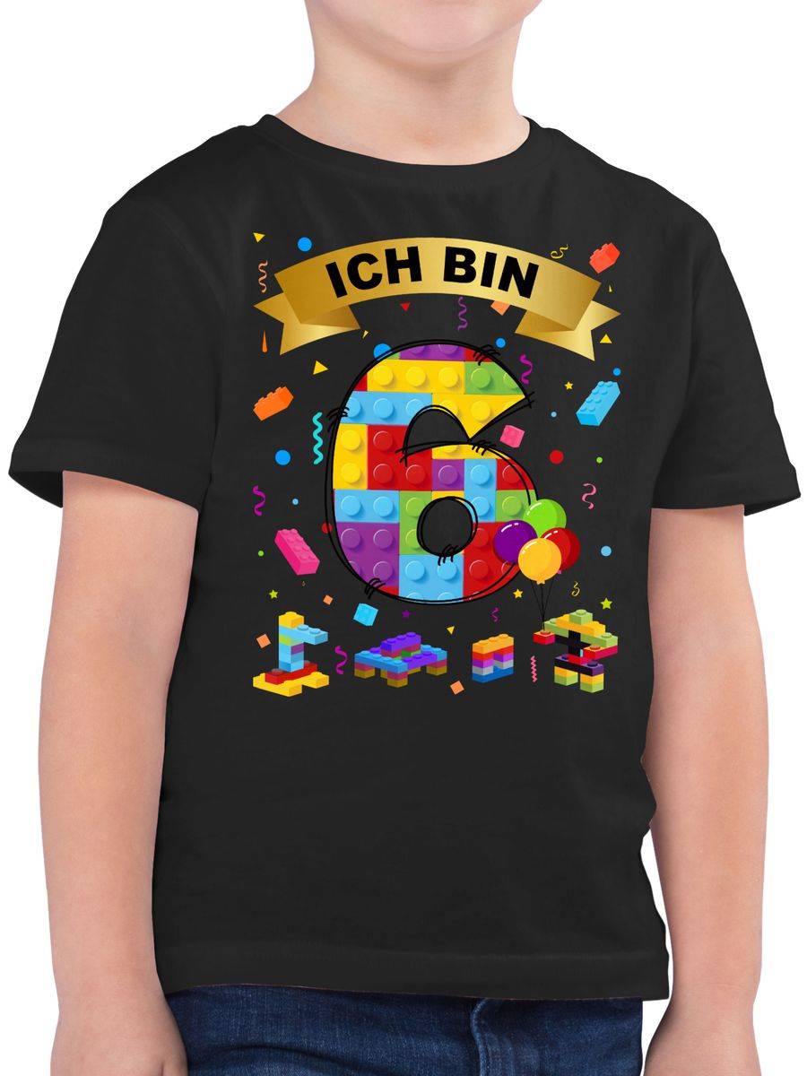 Shirtracer Ich bin 6 Bausteine: T-Shirt Gym Bag Shirtracer