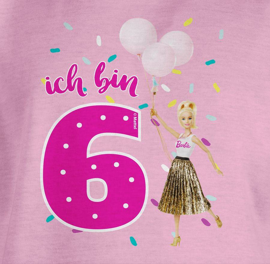 Shirtracer Ich Bin 6 - Luftballons Shirts & Mehr Shirtracer