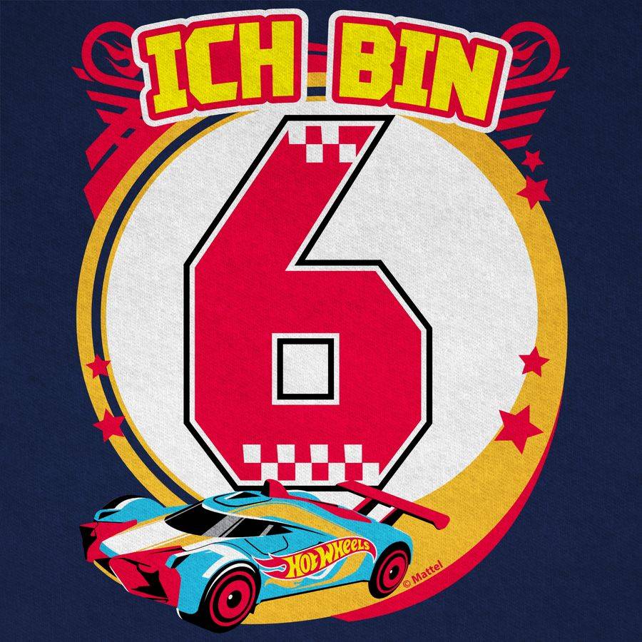 Shirtracer Ich Bin 6 - Rennauto Shirts & Mehr Shirtracer