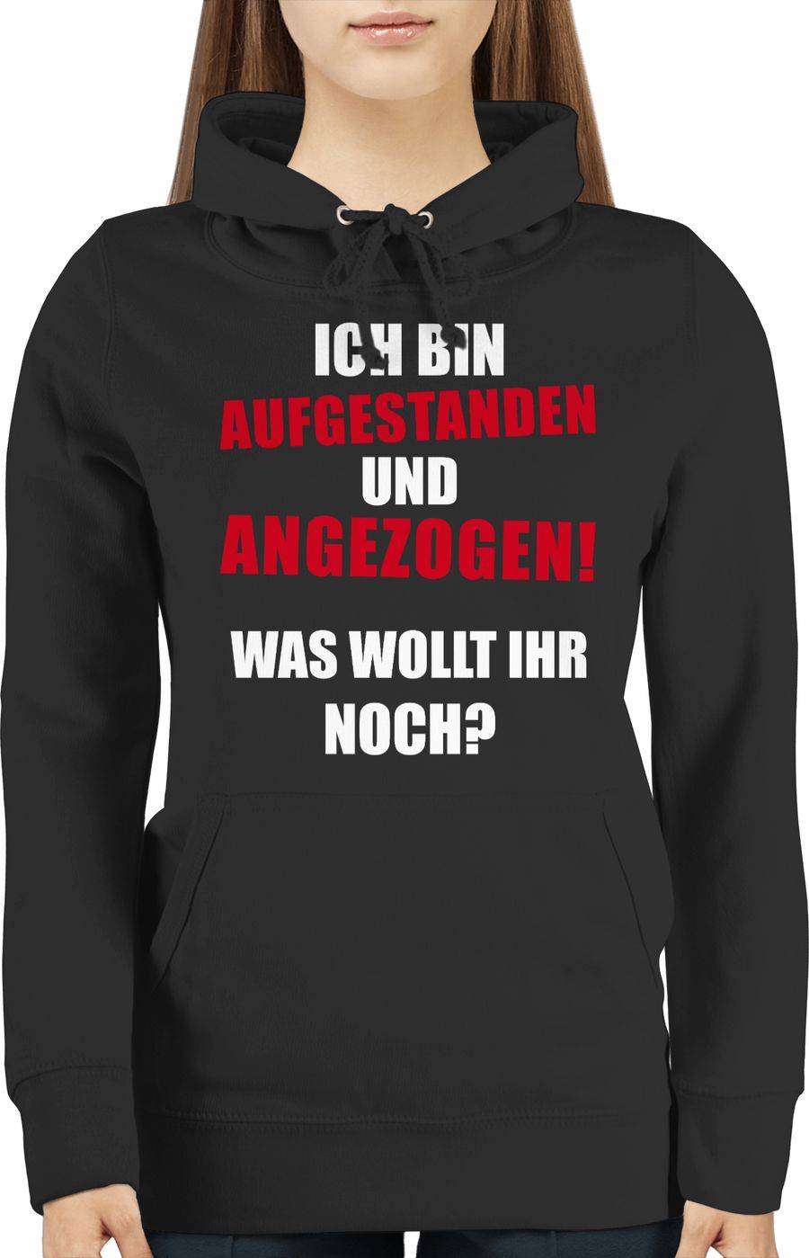 Shirtracer Ich Bin Aufgestanden Und Angezogen: Tshirt Rucksack Shirtracer