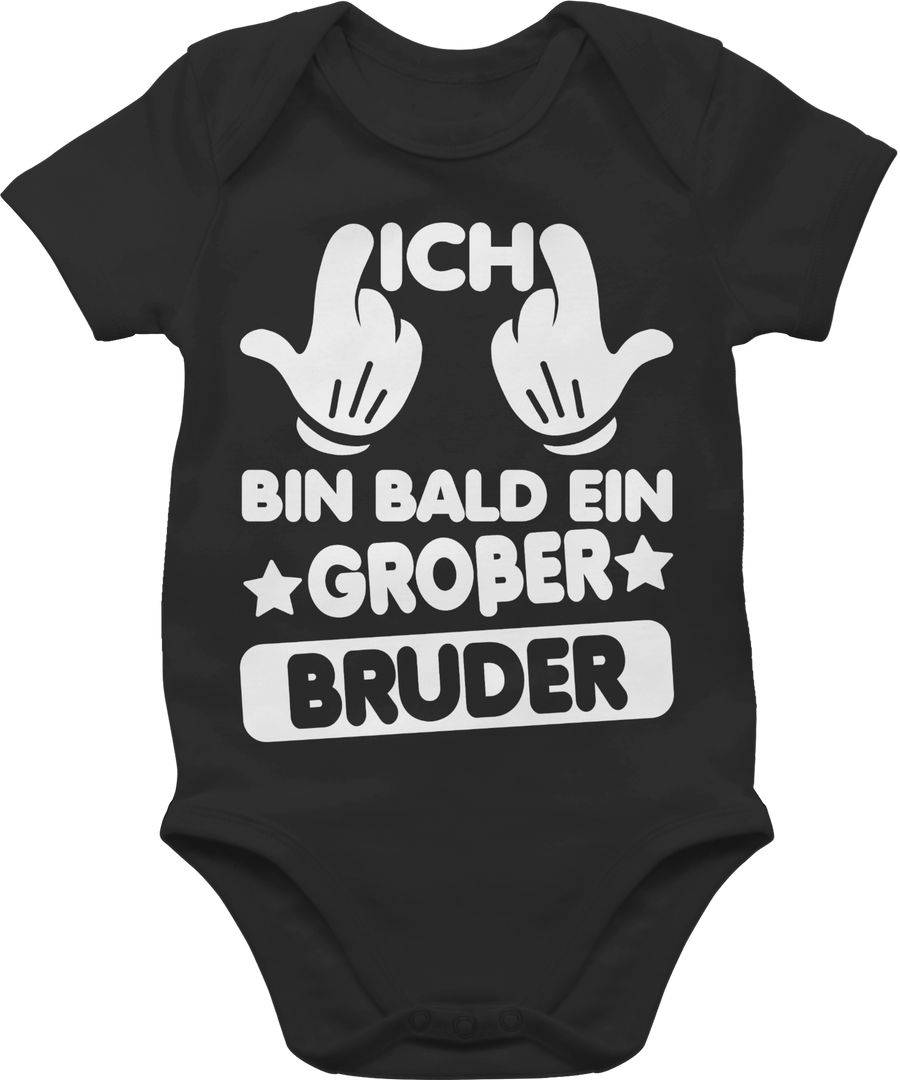 Shirtracer Ich bin bald ein großer Bruder: T-Shirt Turnbeutel Shirtracer