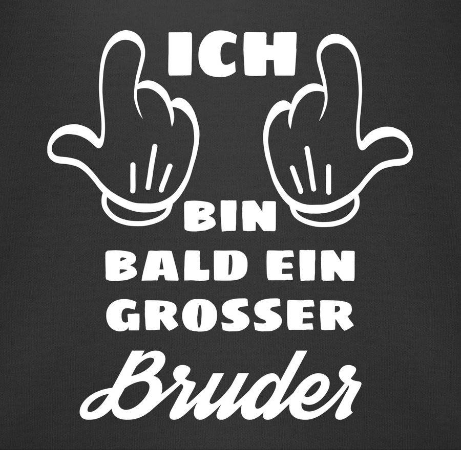 Shirtracer Ich Bin Bald Ein Großer Bruder: Tshirt Turnbeutel Shirtracer
