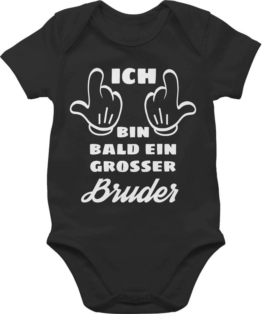 Shirtracer Ich bin bald ein großer Bruder: Tshirt Turnbeutel Shirtracer