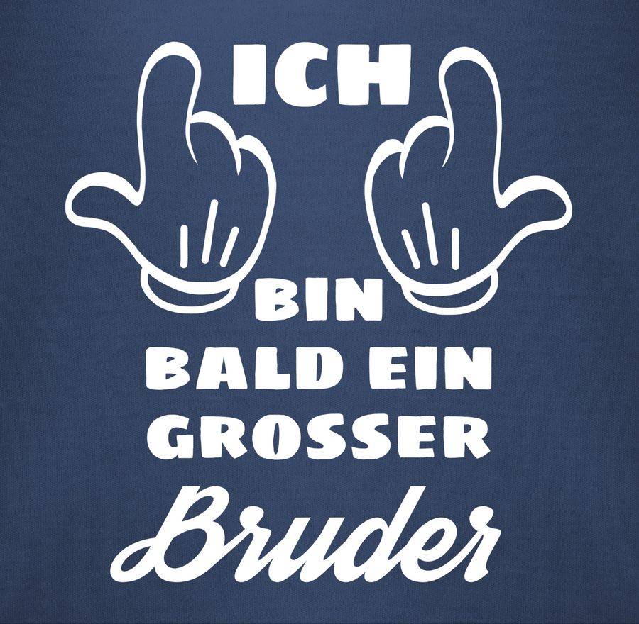 Shirtracer Ich Bin Bald Ein Großer Bruder: Tshirt Turnbeutel Shirtracer