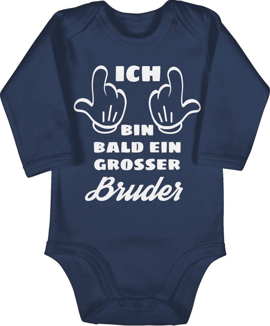 Shirtracer Ich bin bald ein großer Bruder: Tshirt Turnbeutel Shirtracer