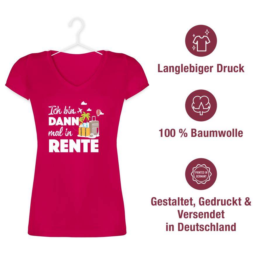 Shirtracer Ich Bin Dann Mal In Rente: Tshirt Gym Bag Shirtracer