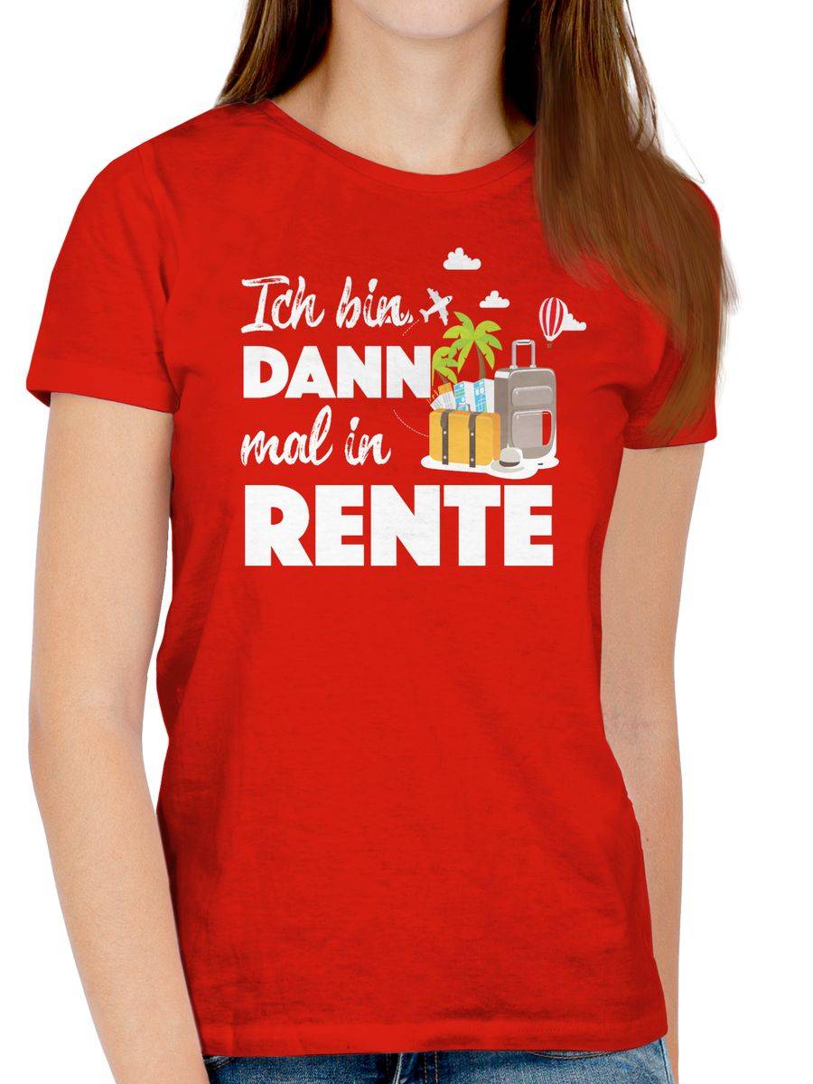 Shirtracer Ich Bin Dann Mal In Rente: Tshirt Gym Bag Shirtracer