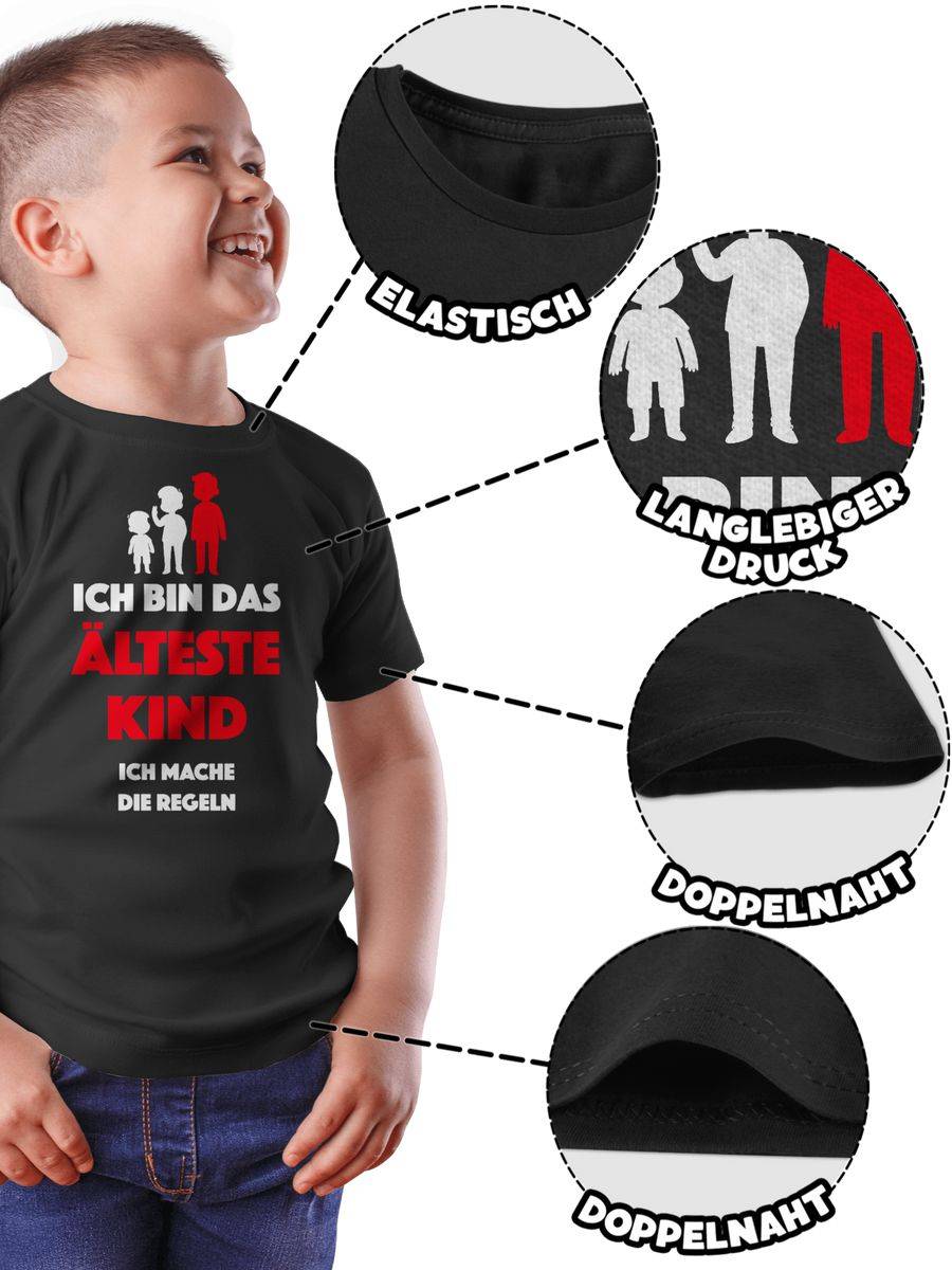 Shirtracer Ich Bin Das älteste Kind. Ich Mache Die Regeln: Tshirt Rucksack Shirtracer