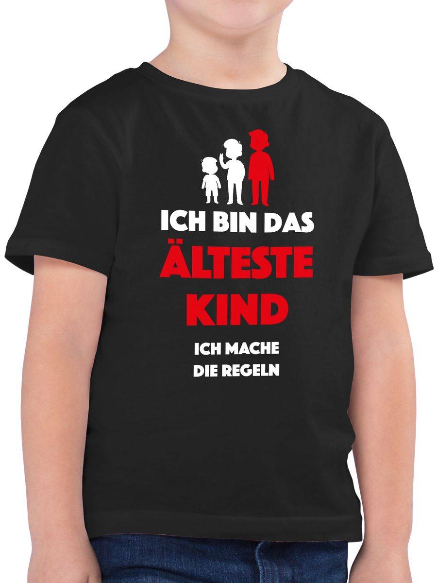 Shirtracer Ich bin das älteste Kind. Ich mache die Regeln: Tshirt Rucksack Shirtracer