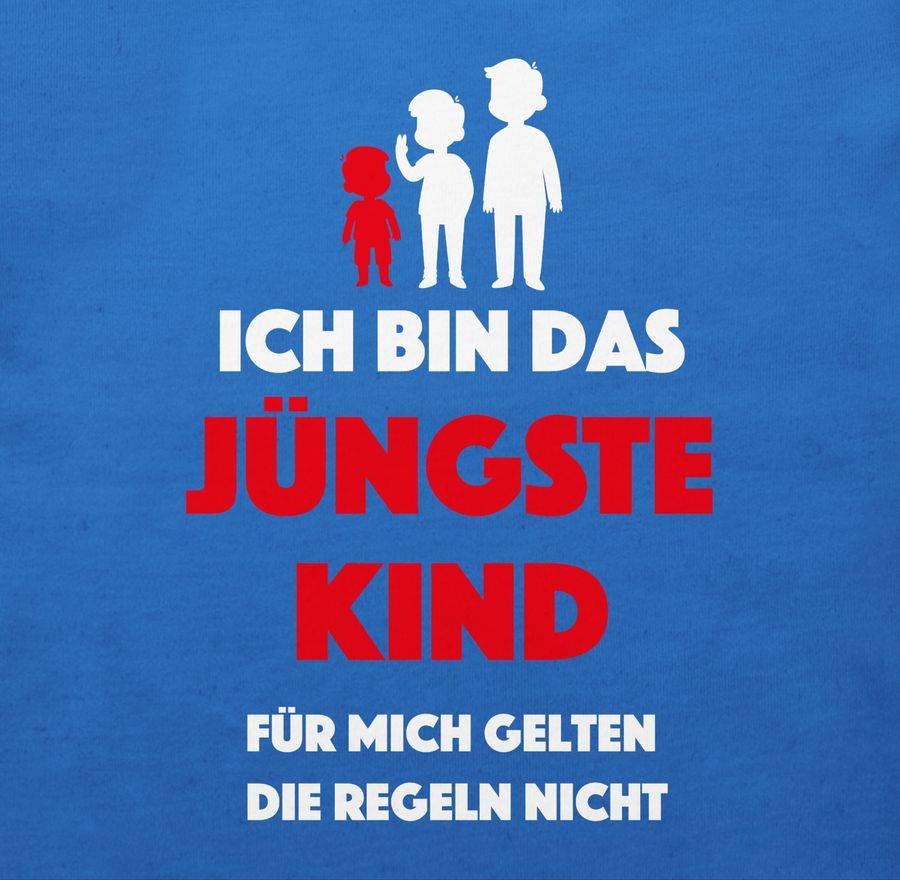 Shirtracer Ich Bin Das Jüngste Kind. Für Mich Gelten Die Regeln Nicht: Tshirt Rucksack Shirtracer