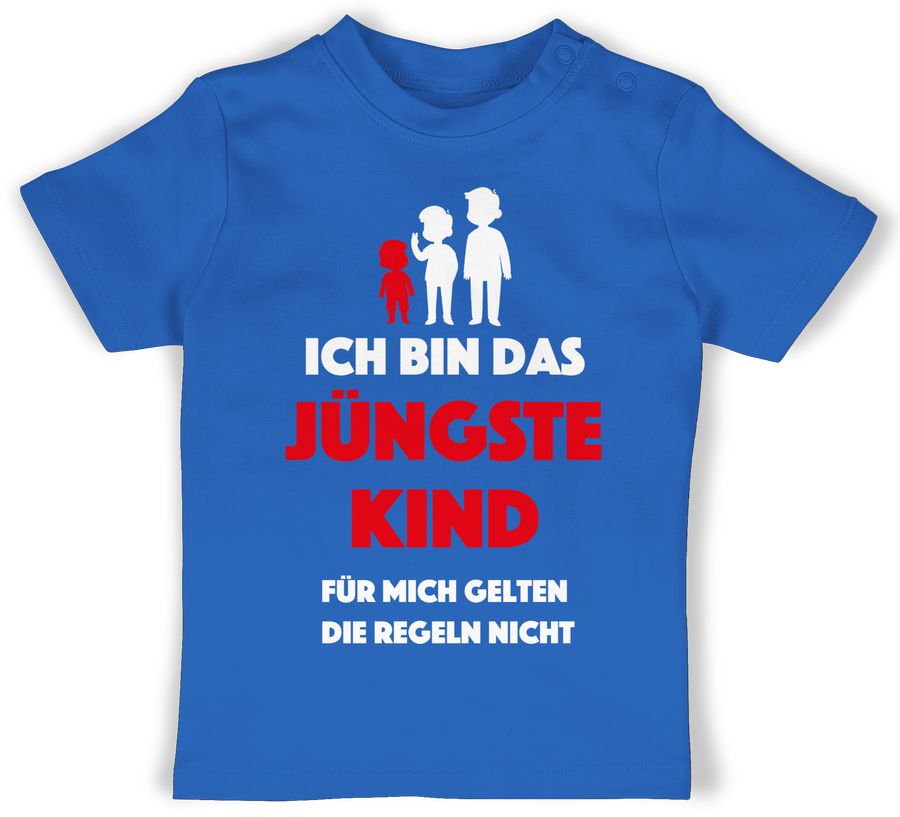 Shirtracer Ich bin das jüngste Kind. Für mich gelten die Regeln nicht: Tshirt Rucksack Shirtracer