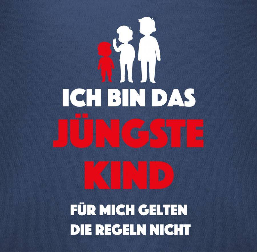 Shirtracer Ich Bin Das Jüngste Kind. Für Mich Gelten Die Regeln Nicht: Tshirt Rucksack Shirtracer
