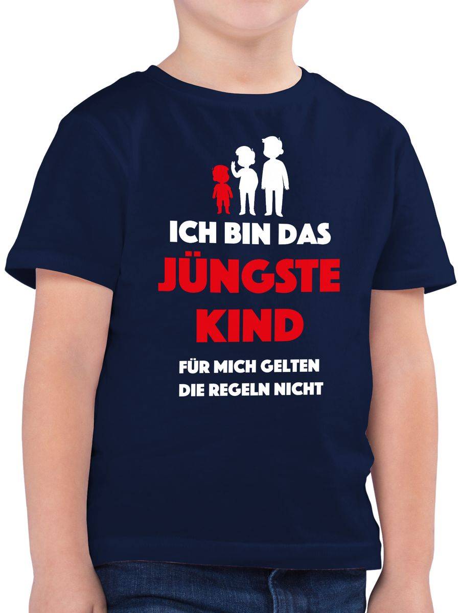 Shirtracer Ich bin das jüngste Kind. Für mich gelten die Regeln nicht: Tshirt Rucksack Shirtracer