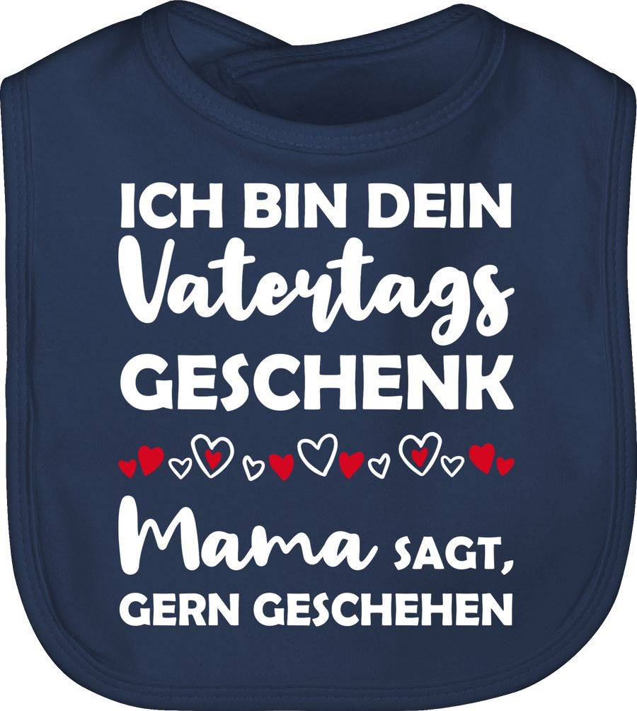 Shirtracer Ich bin dein Vatertags Geschenk Mama sagt, Gern geschehen: Tshirt Turnbeutel Shirtracer