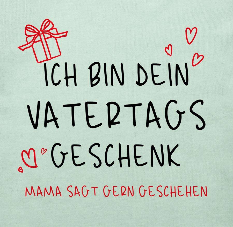 Shirtracer Ich Bin Dein Vatertagsgeschenk Schwarz: T-Shirt Gym Bag Shirtracer