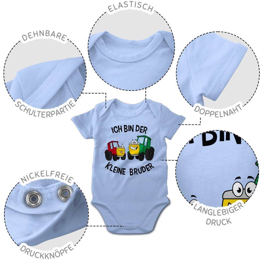 Shirtracer Ich Bin Der Kleine Bruder Traktor Shirts & Mehr Shirtracer