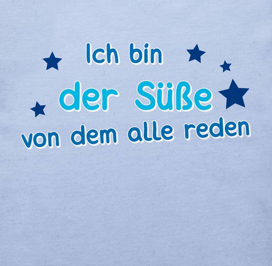 Shirtracer Ich Bin Der Süße Von Dem Alle Reden: T-Shirt Gym Bag Shirtracer