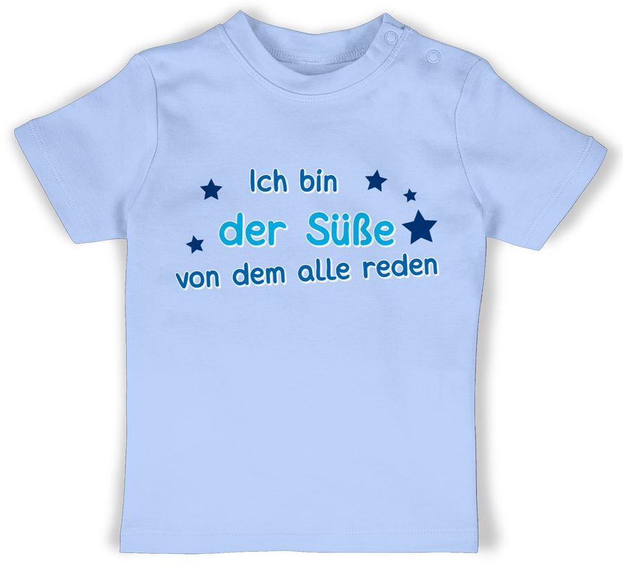 Shirtracer Ich bin der Süße von dem alle reden: T-Shirt Gym Bag Shirtracer
