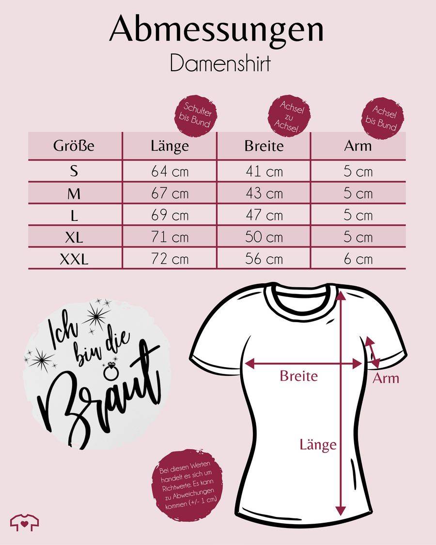 Shirtracer Ich Bin Die Braut Sparkles Schwarz Shirts & Mehr Shirtracer
