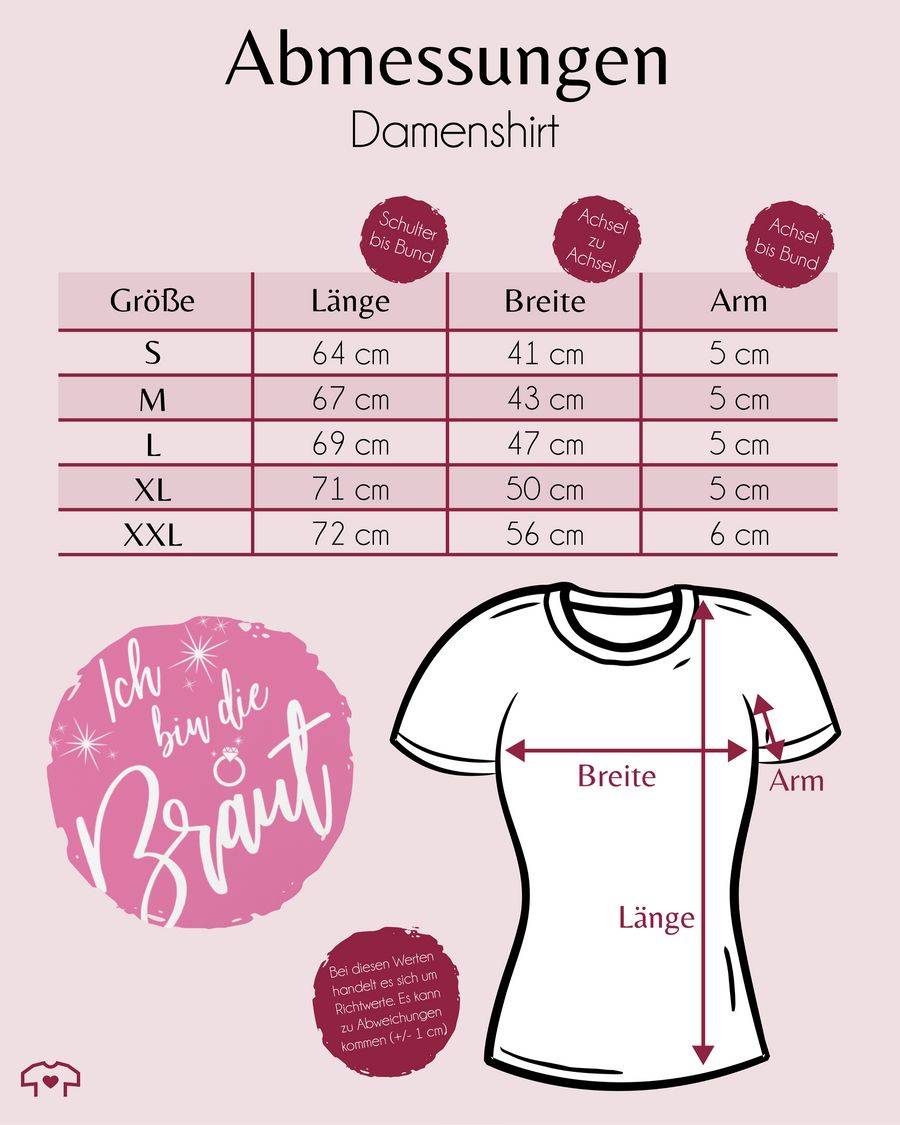 Shirtracer Ich Bin Die Braut Sparkles Weiß: Tshirt Rucksack Shirtracer