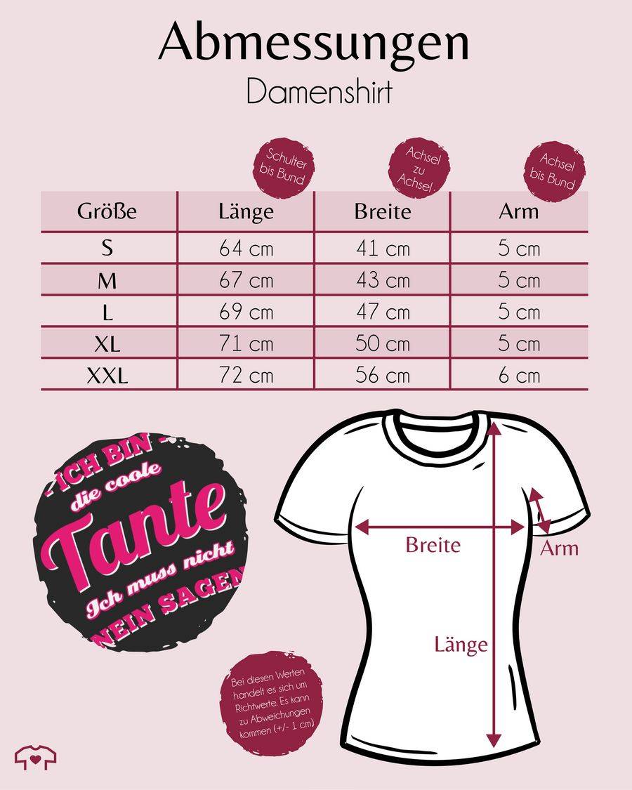 Shirtracer Ich Bin Die Coole Tante: T-Shirt Turnbeutel Shirtracer