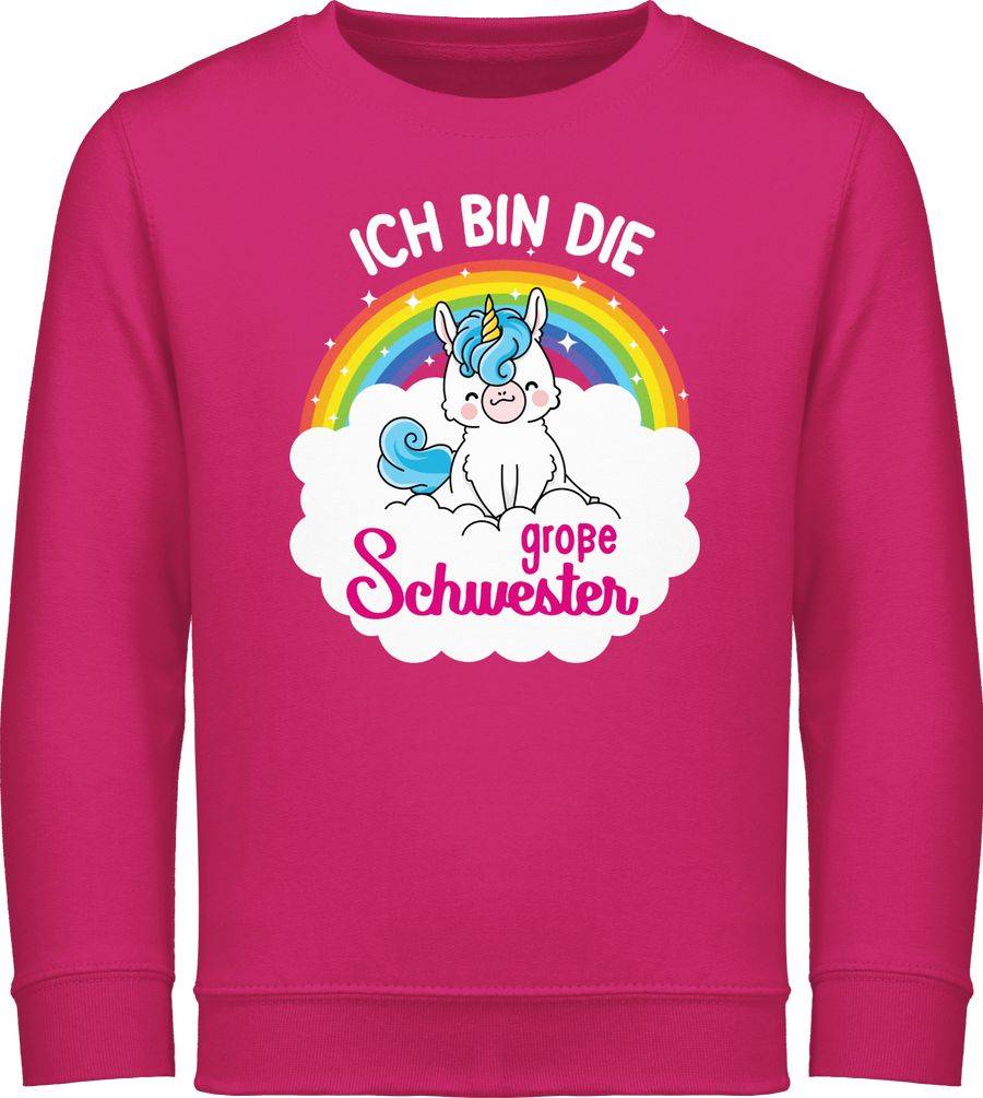Shirtracer Ich bin die große Schwester - mit Einhorn Shirts & Mehr Shirtracer